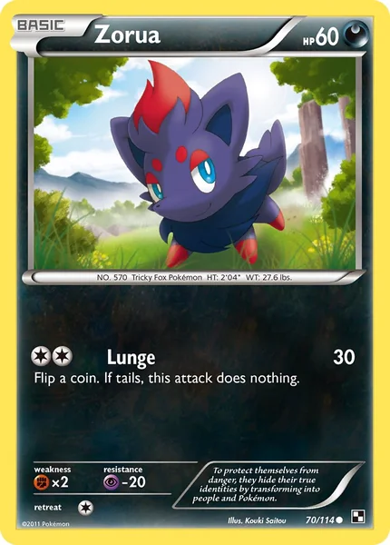 Zorua card image