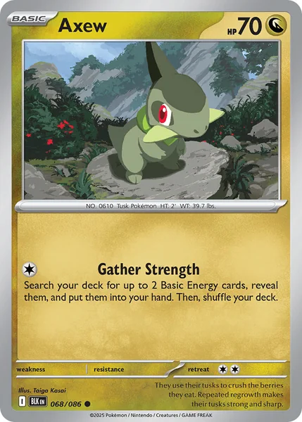 Axew card image