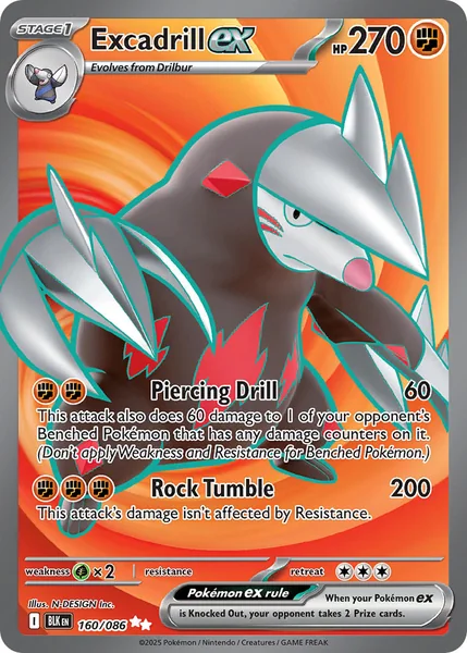 Excadrill ex card image