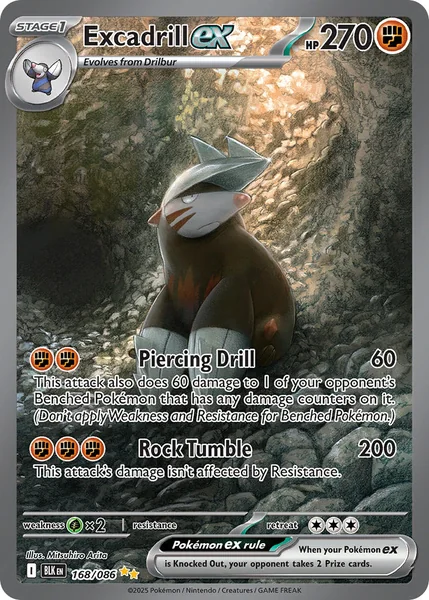 Excadrill ex card image