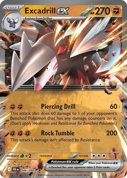 Excadrill ex card image