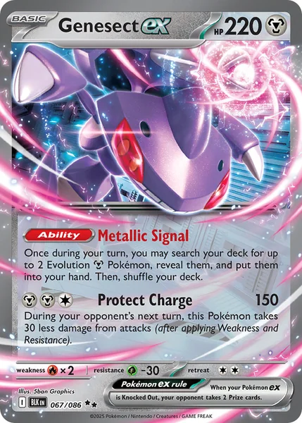 Genesect ex card image