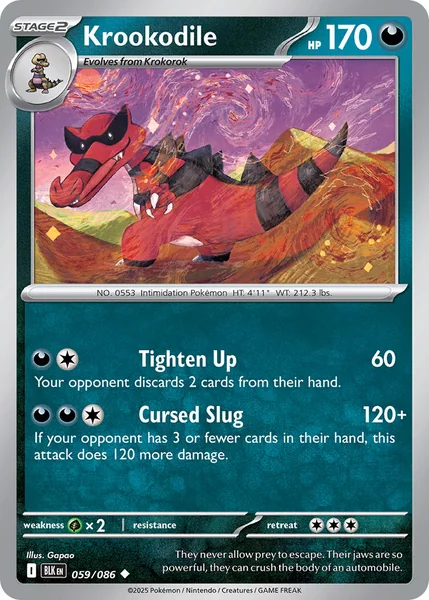 Krookodile card image