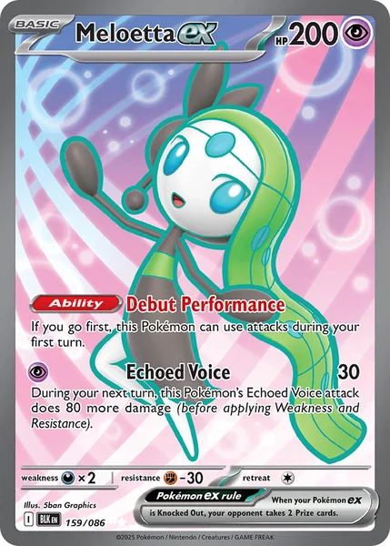 Meloetta ex card image