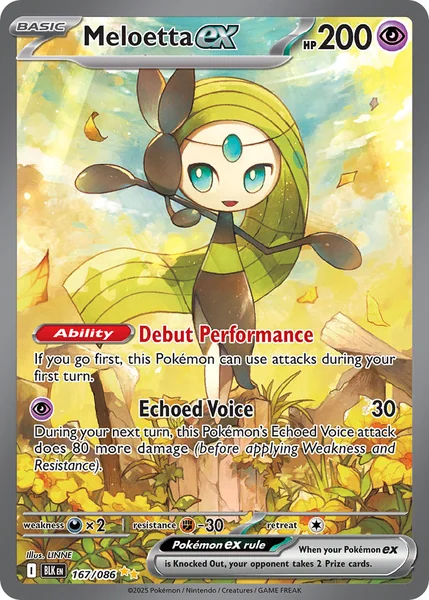 Meloetta ex card image