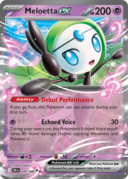 Meloetta ex card image