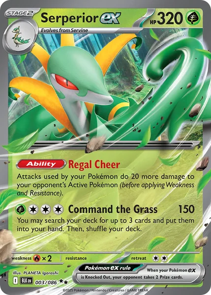 Serperior ex card image