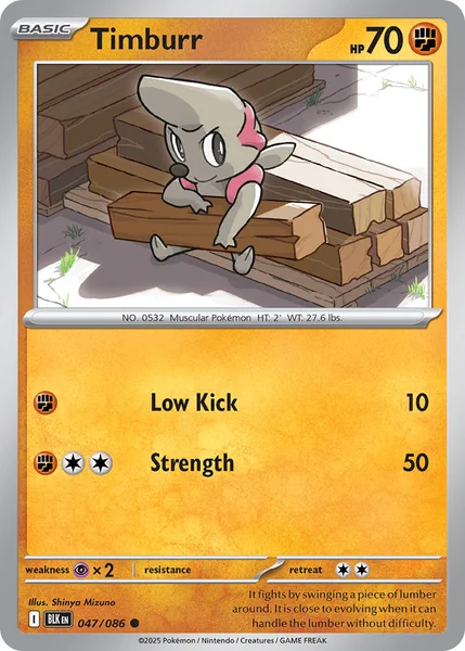 Timburr card image