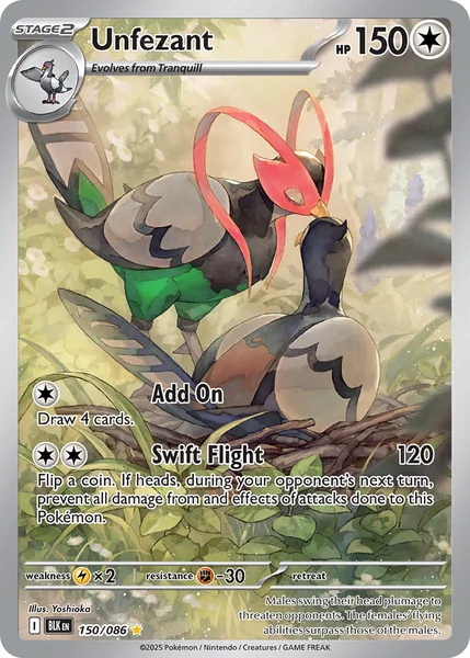 Unfezant card image