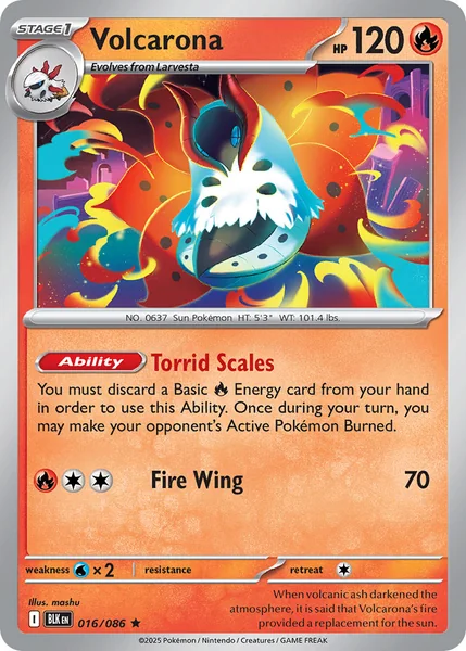 Volcarona card image