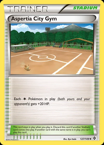 Aspertia City Gym card image