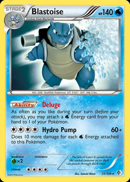 Blastoise card image