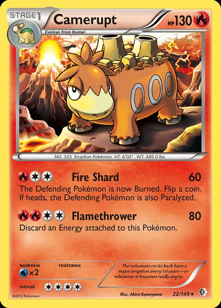 Camerupt card image
