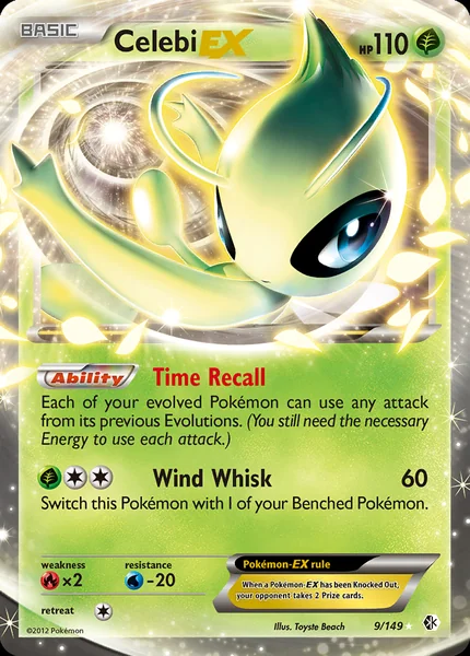 Celebi EX card image