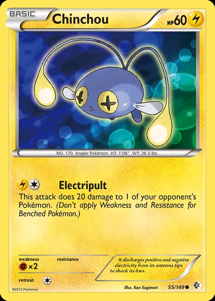 Chinchou card image
