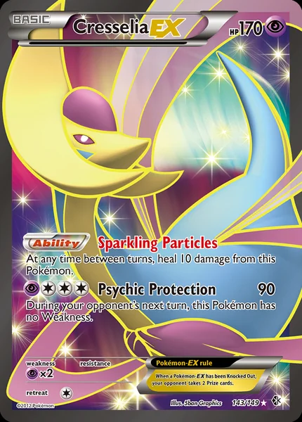 Cresselia EX card image