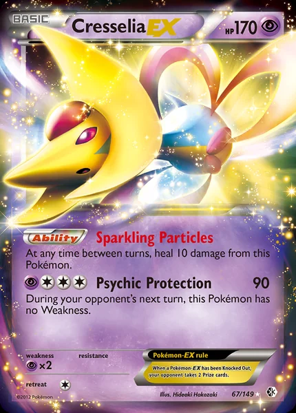 Cresselia EX card image