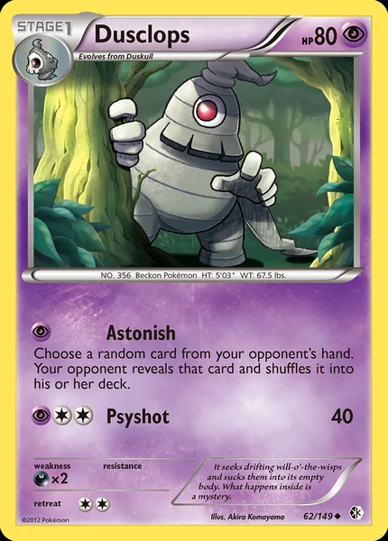 Dusclops card image