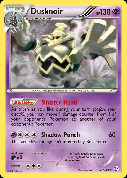 Dusknoir card image