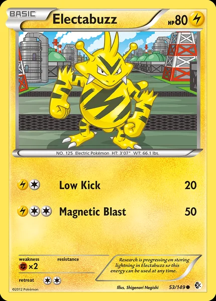 Electabuzz card image
