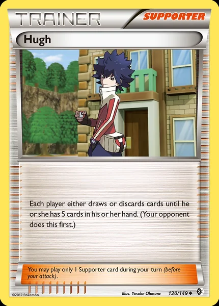 Hugh card image