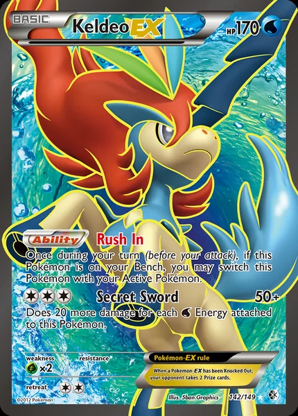 Keldeo EX card image