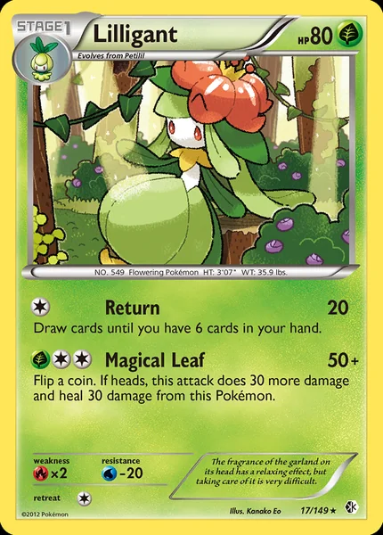Lilligant card image