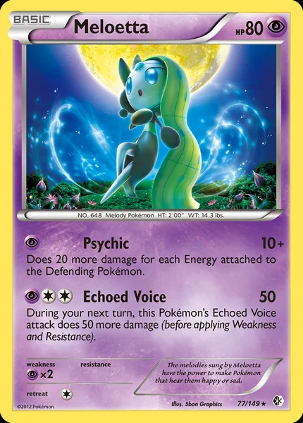 Meloetta card image