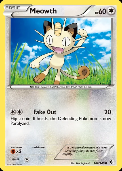 Meowth card image
