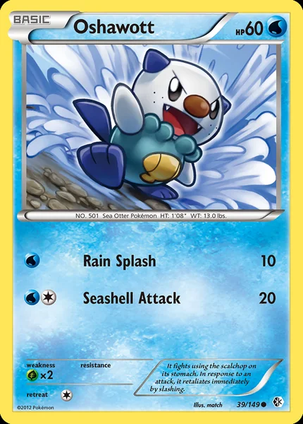 Oshawott card image