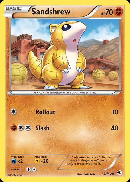 Sandshrew card image