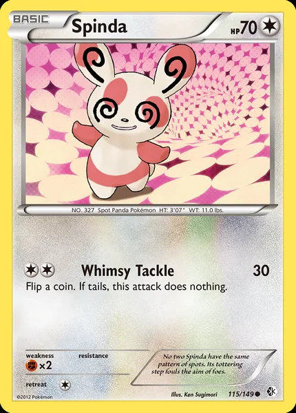 Spinda card image