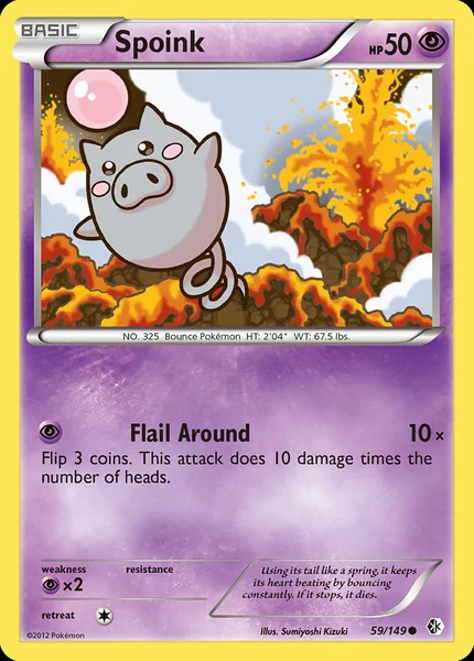 Spoink card image
