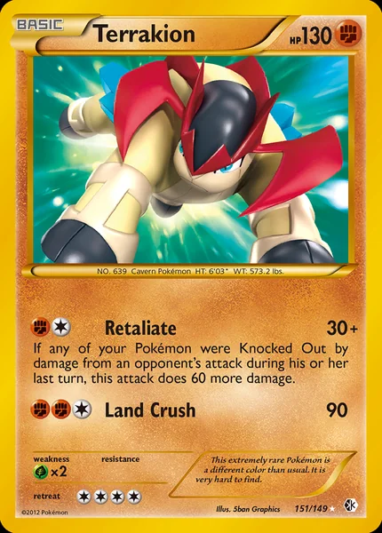 Terrakion card image