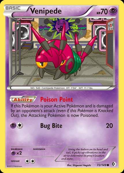 Venipede card image