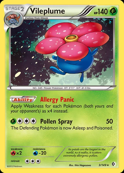 Vileplume card image
