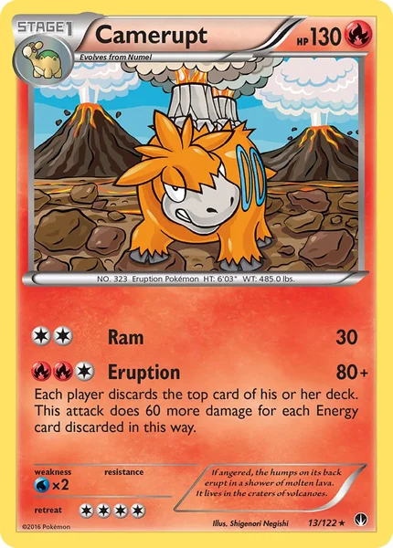 Camerupt card image
