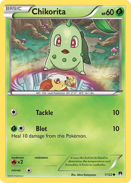 Chikorita card image