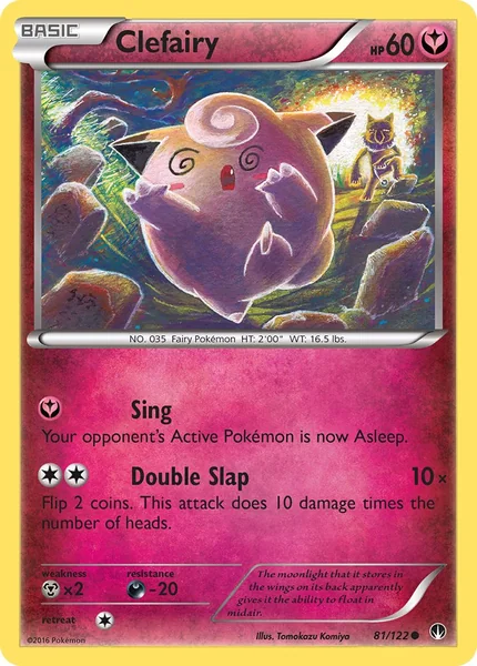 Clefairy card image