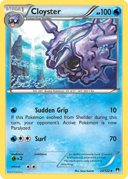 Cloyster card image