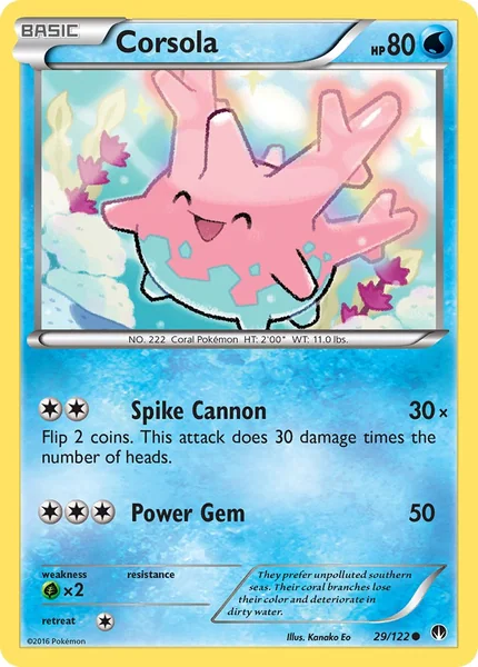 Corsola card image