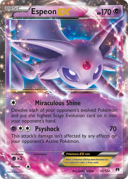 Espeon EX card image