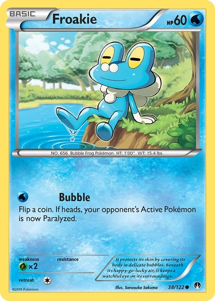 Froakie card image
