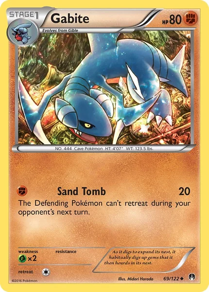 Gabite card image