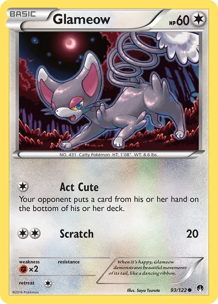 Glameow card image