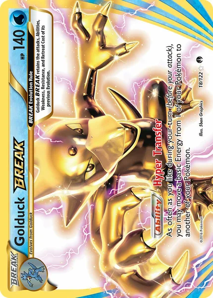 Golduck BREAK card image