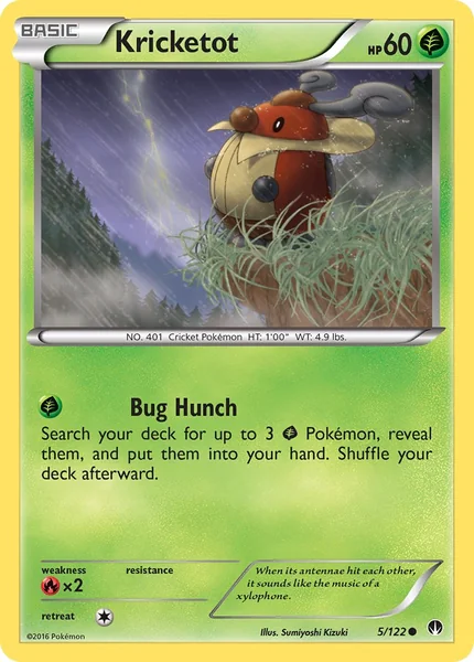 Kricketot card image