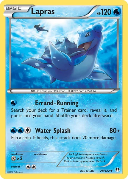 Lapras card image