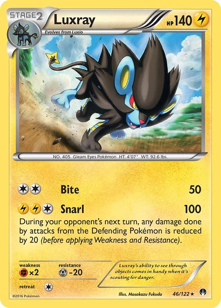 Luxray card image