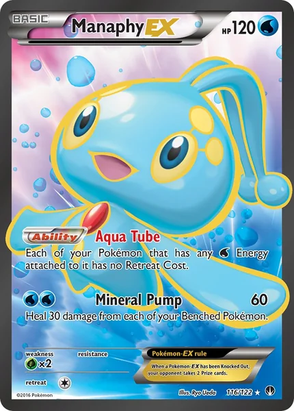 Manaphy EX card image